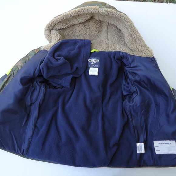 SIZE 6. OshKosh B'gosh®colorblock puffer jacket. - Picture 3 of 8
